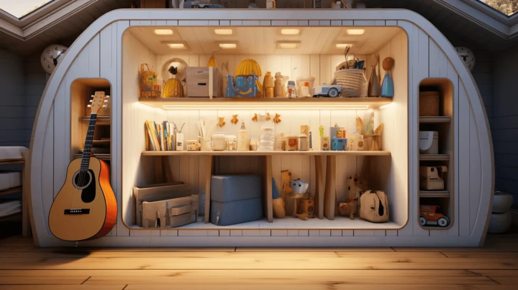 DIY Toy Storage In Tiny Homes