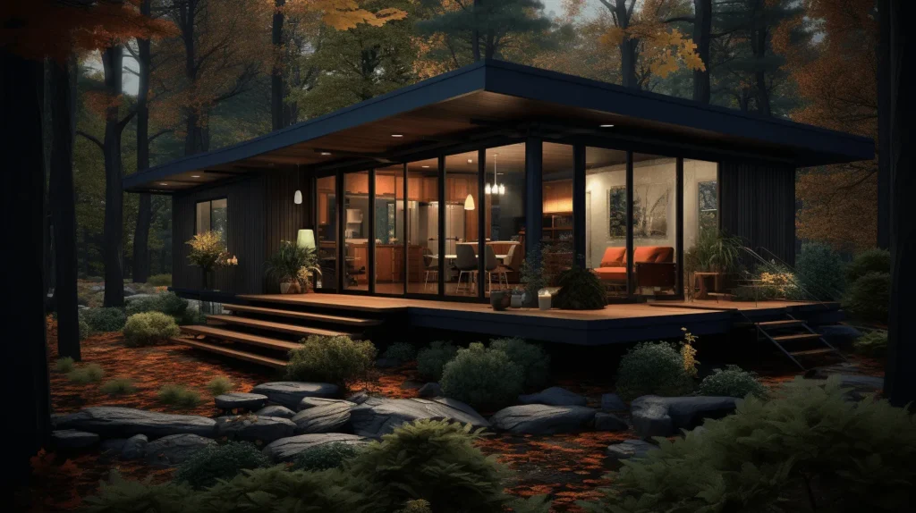 Mid-Century Modern Small House Architects