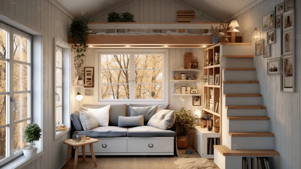 Modern Scandinavian Tiny House Decor