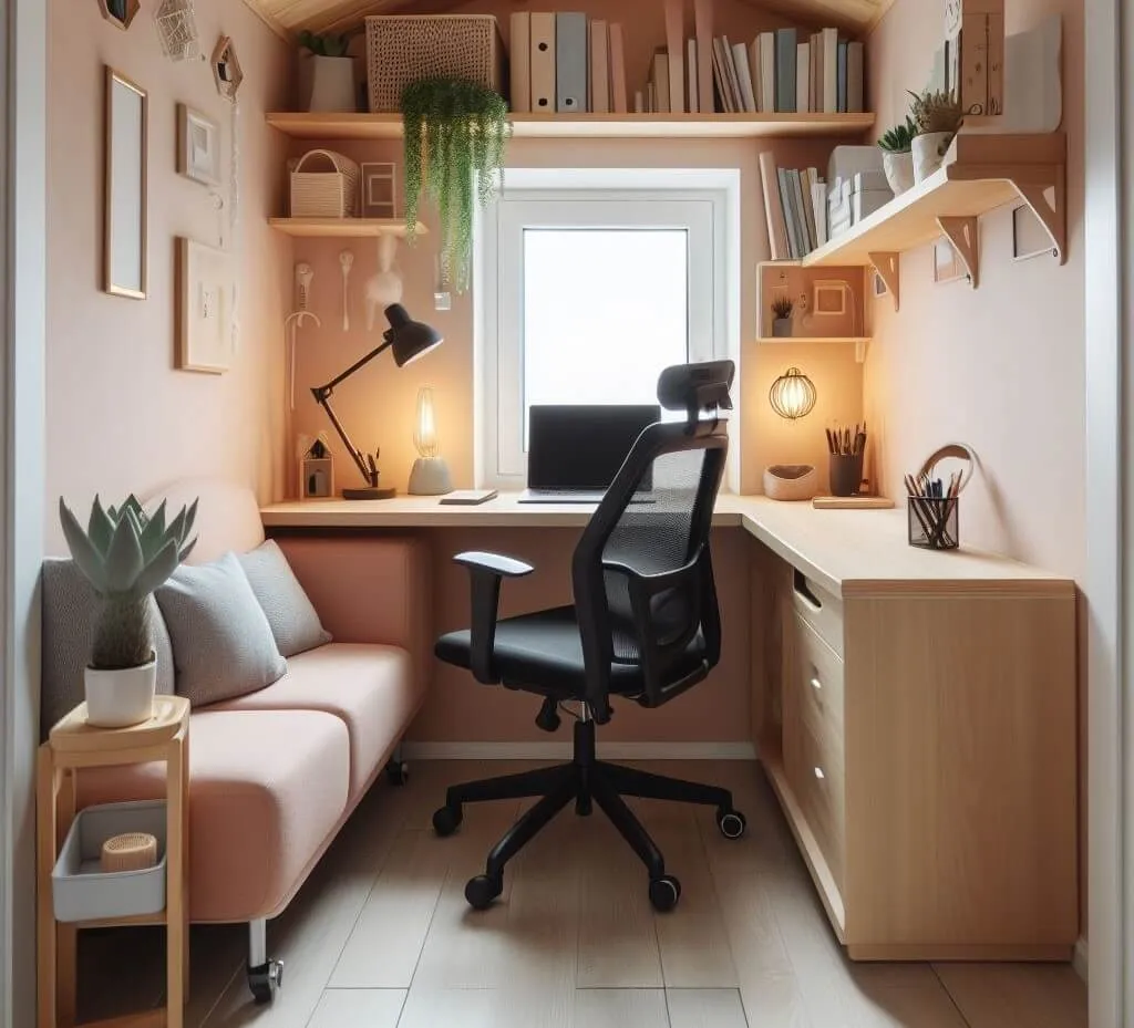 12 Tips for Making a Teeny-Tiny Home Office Work